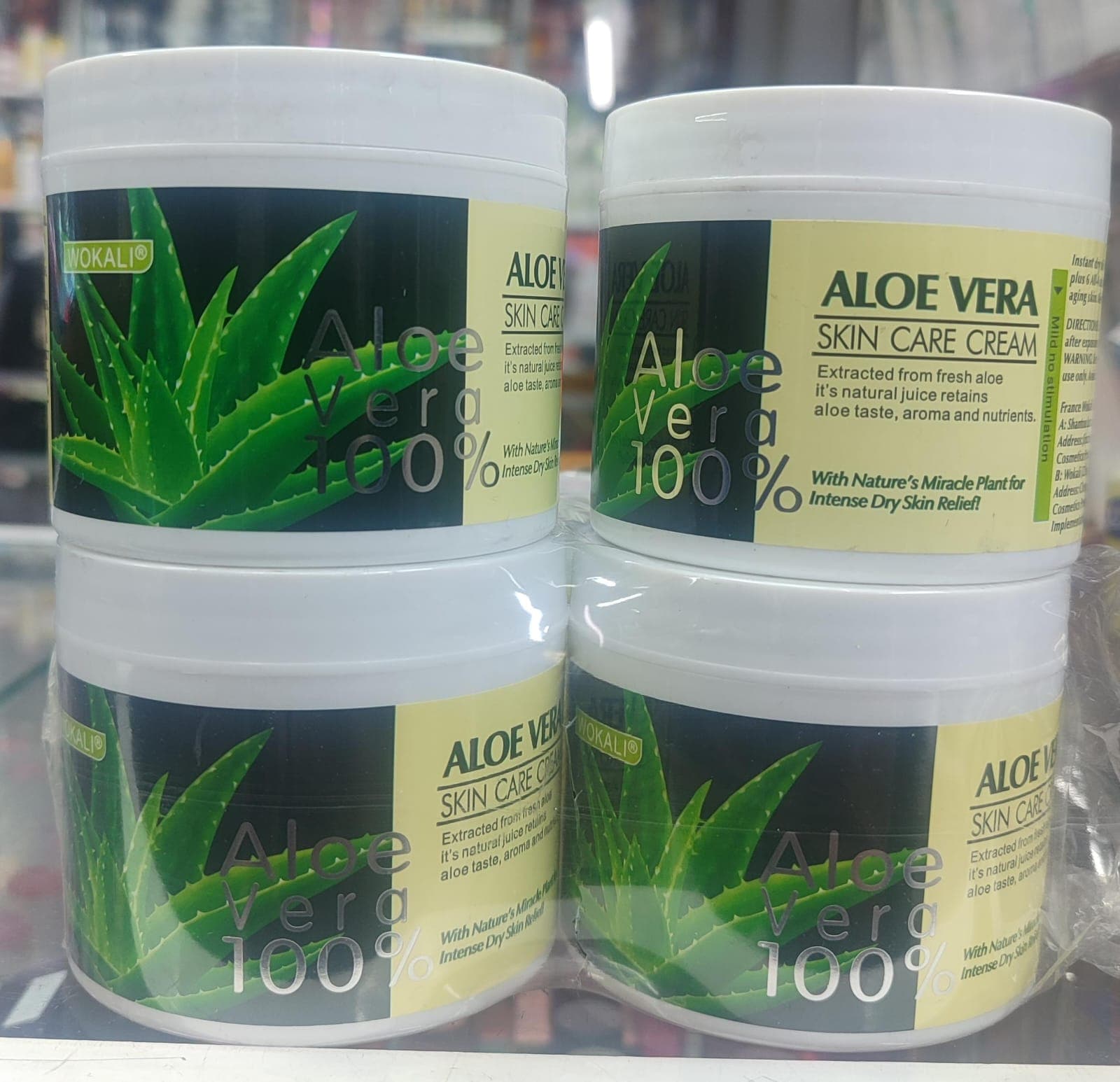 Aloe vera skin care cream