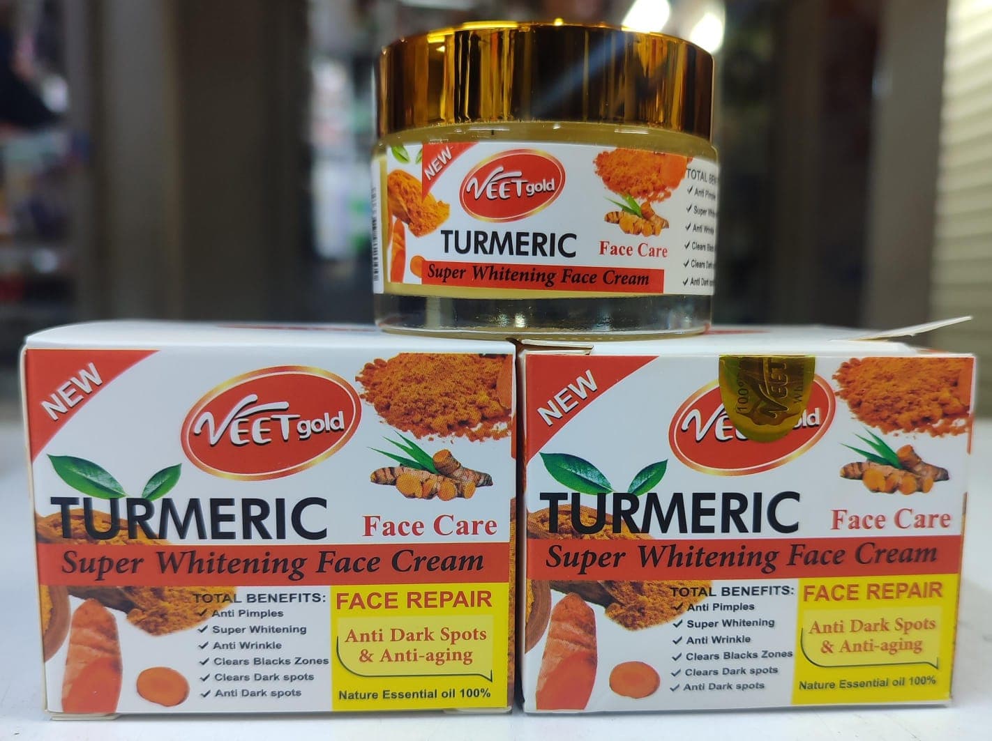Tumeric face care